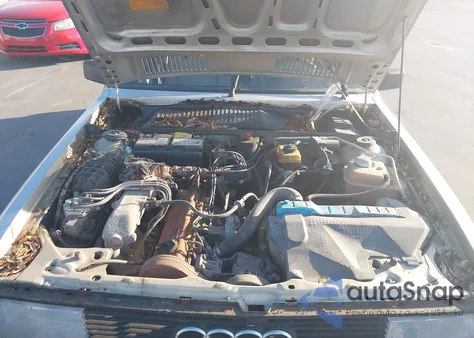 1985 Audi 4000 S Quattro из США, поврежденный, VIN WAUFB0852FA069227